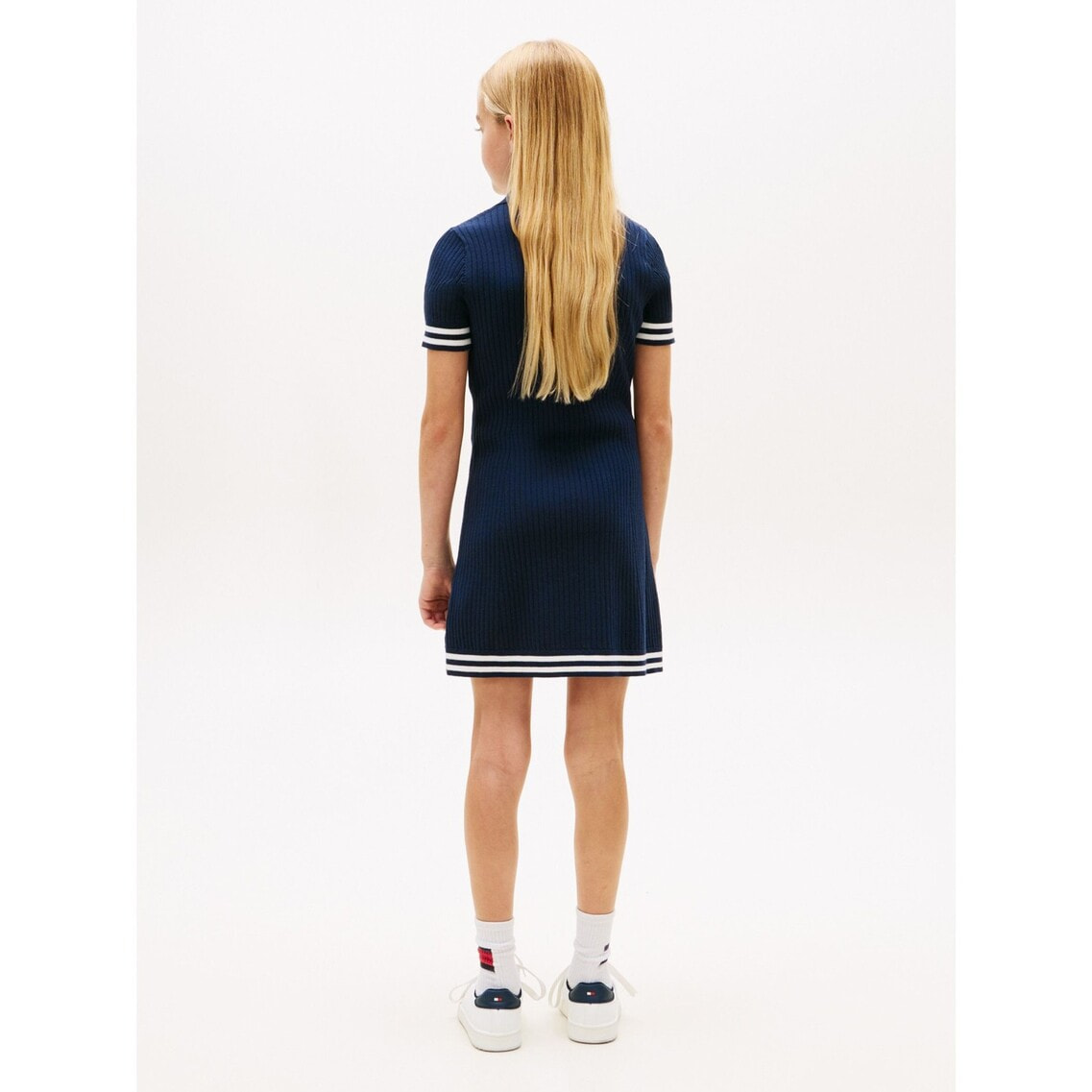 2点でさらに10％ off】GIRLS ショートスリーブセーターワンピース
