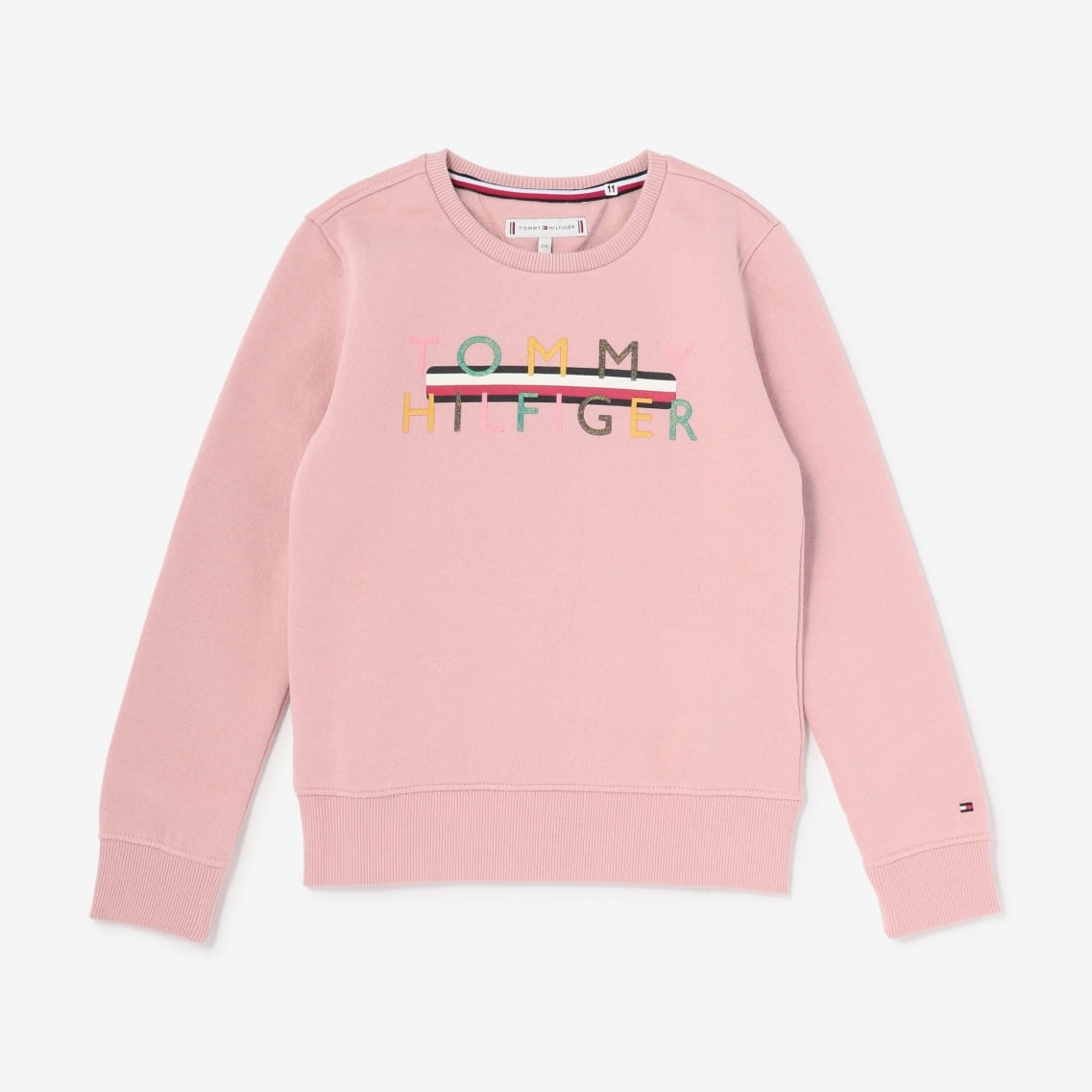 peach tommy hilfiger sweatshirt