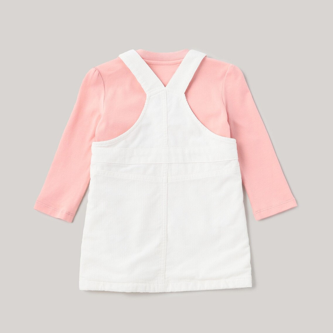 3点でさらに10％OFF】BABY モノタイプコーデュロイダンガリー