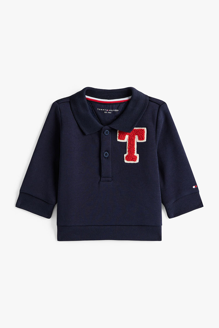 【海外限定】トミーヒルフィガー 18M(80cm)スウェット上下&Tシャツ3点 コアフレックスポプリンソリッドシャツ | トミー ヒルフィガー