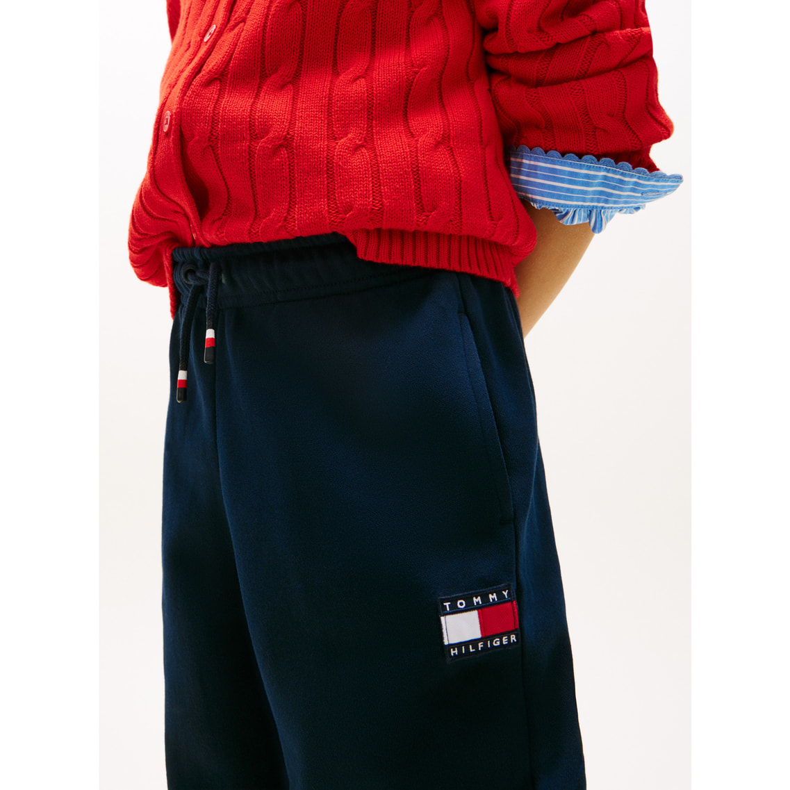 KIDS ヘリテージフラッグスウェットパンツ | トミー ヒルフィガー