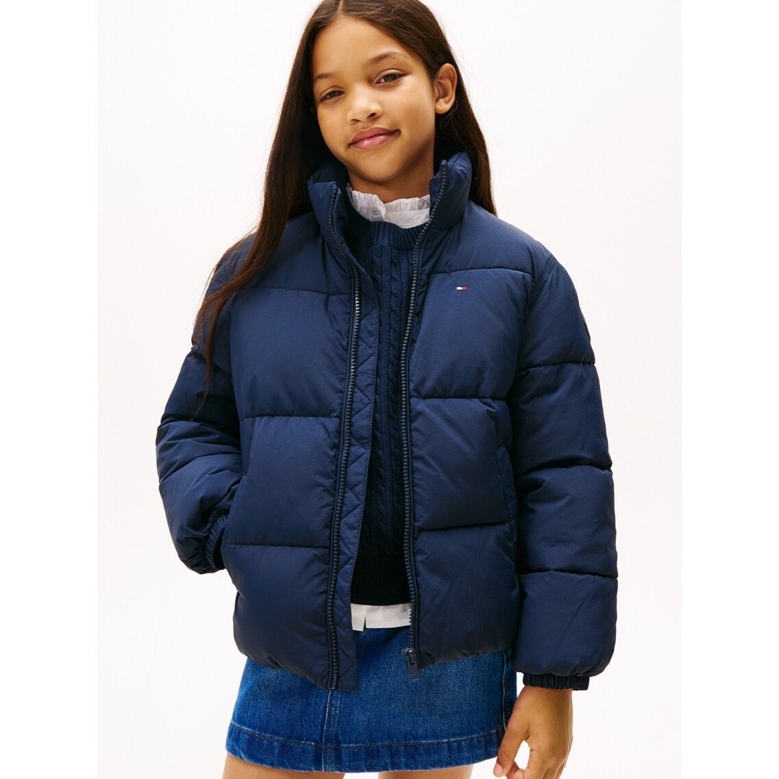 2点でさらに10％OFF】KIDSフラッグパッファジャケット | トミー