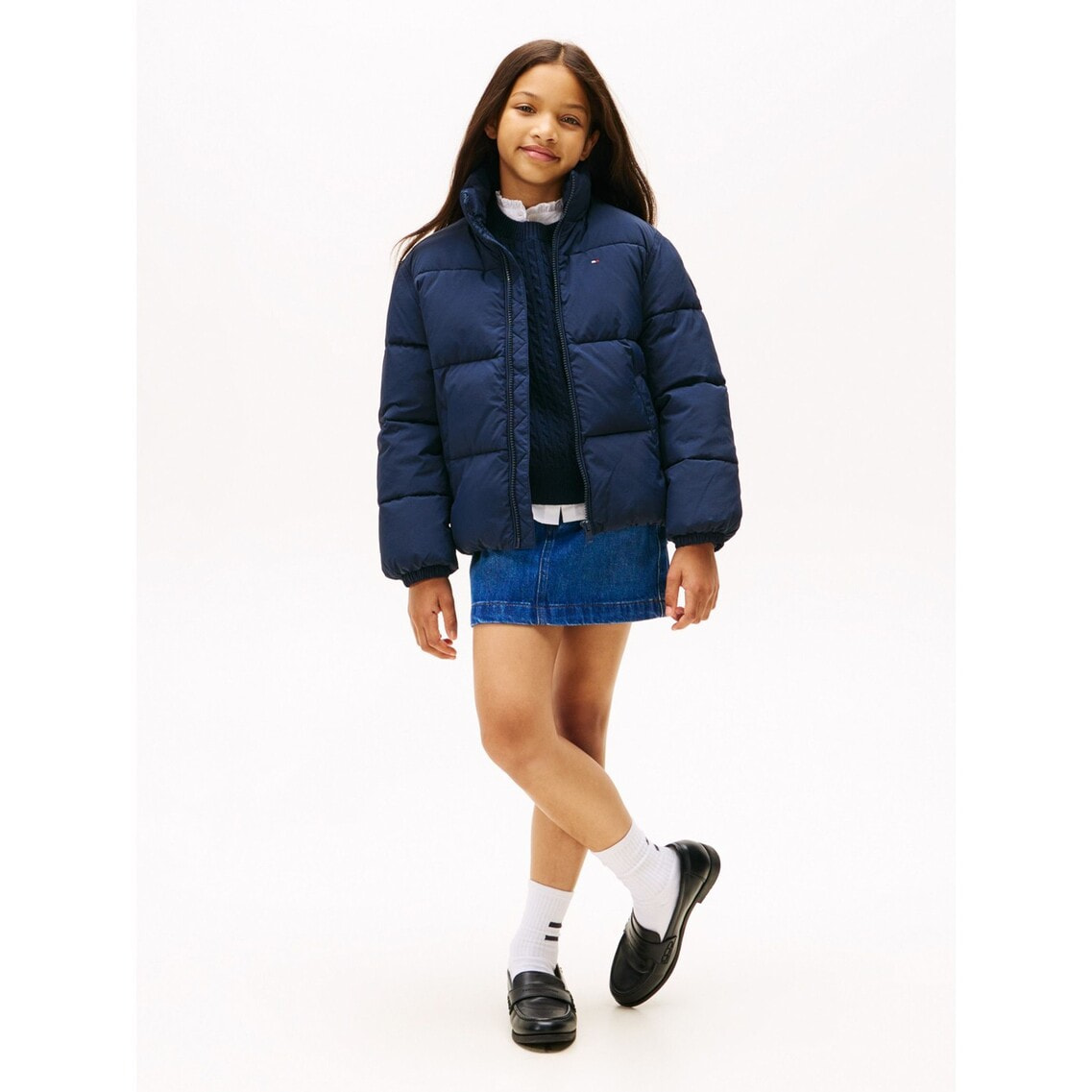 2点でさらに10％OFF】KIDSフラッグパッファジャケット | トミー