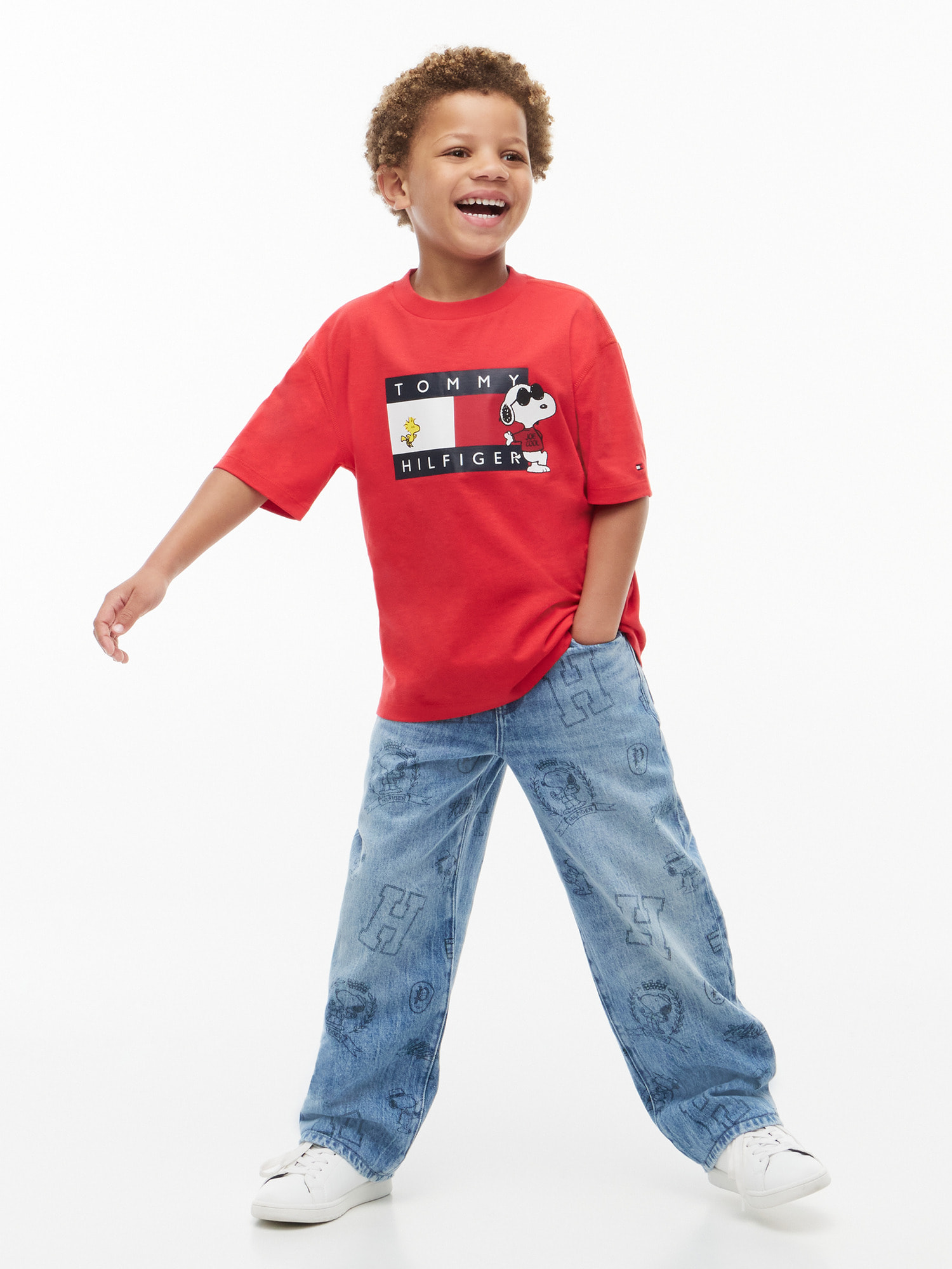 Tommy Hilfiger X ©Peanuts グラフィック ジャージーTシャツ | トミー