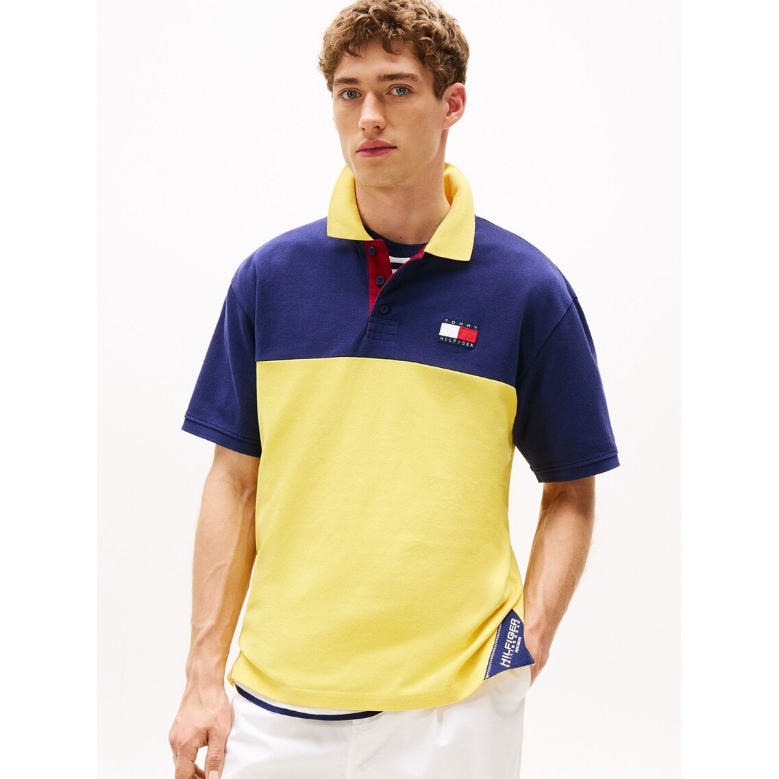 Hilfiger Sailing カラーブロックポロシャツ | トミー Hilfiger Sailing カラーブロックポロシャツ | トミー