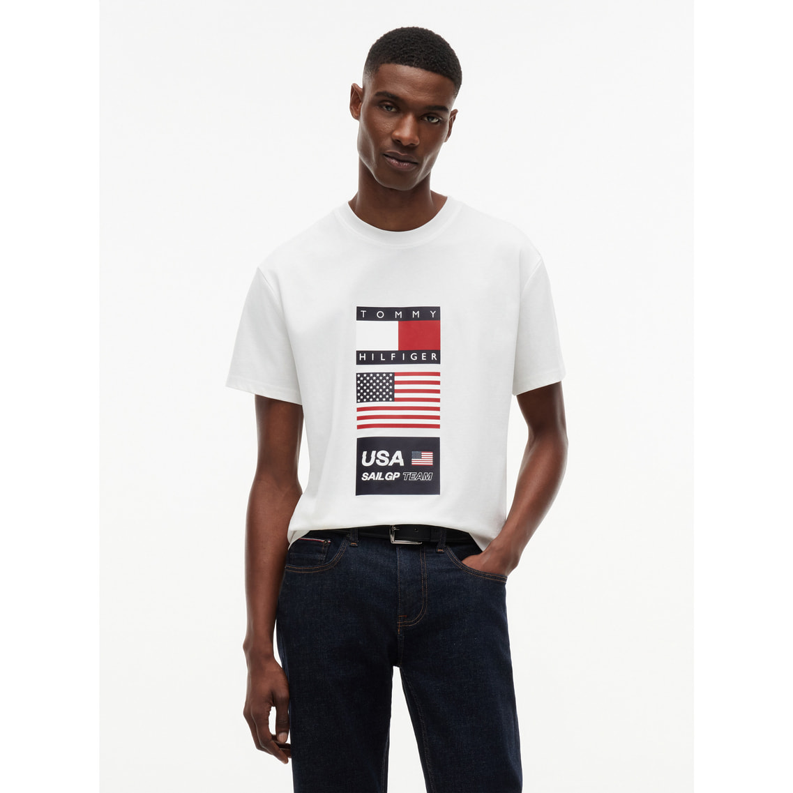 Tommy x U.S. SailGP Team フラッグTシャツ | トミー ヒルフィガー
