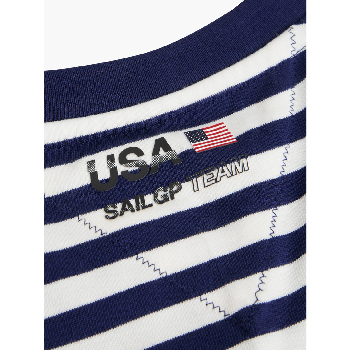 Tommy x U.S. SailGP Team マリンストライプTシャツ | トミー
