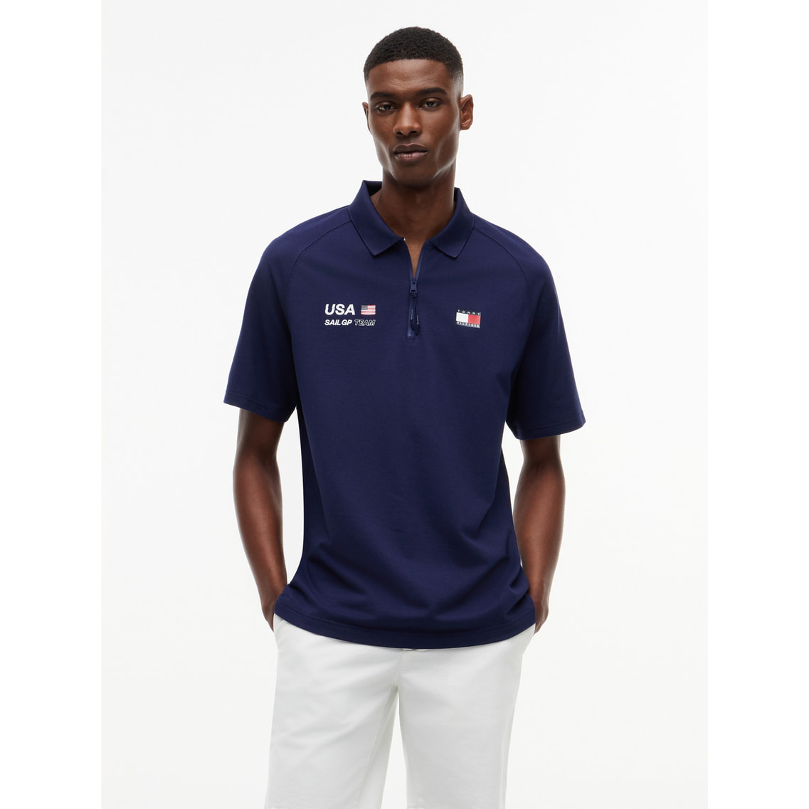 Tommy x U.S. SailGP Team ピケポロシャツ | トミー ヒルフィガー