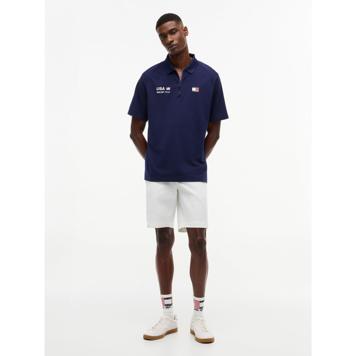 Tommy x U.S. SailGP Team ピケポロシャツ | トミー ヒルフィガー