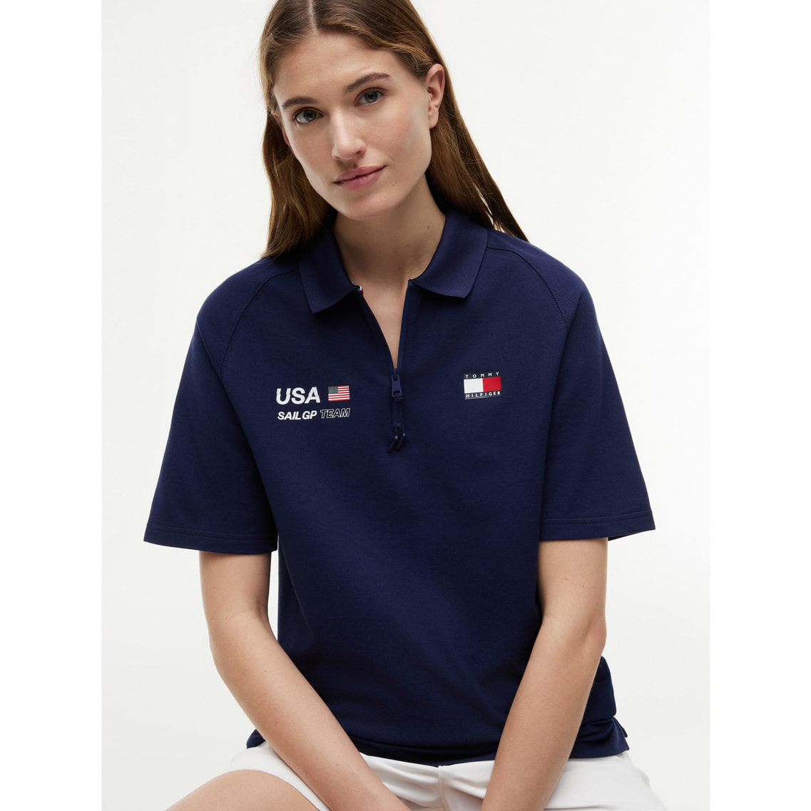 Tommy x U.S. SailGP Team ピケポロシャツ | トミー ヒルフィガー