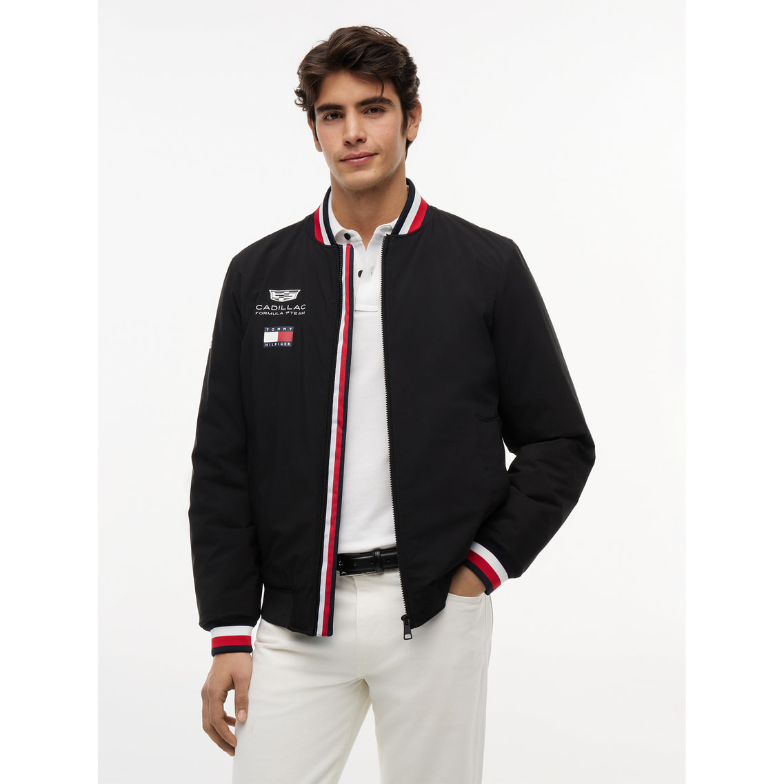 Tommy x Cadillac F1 Team レプリカスタジアムジャンパー | トミー