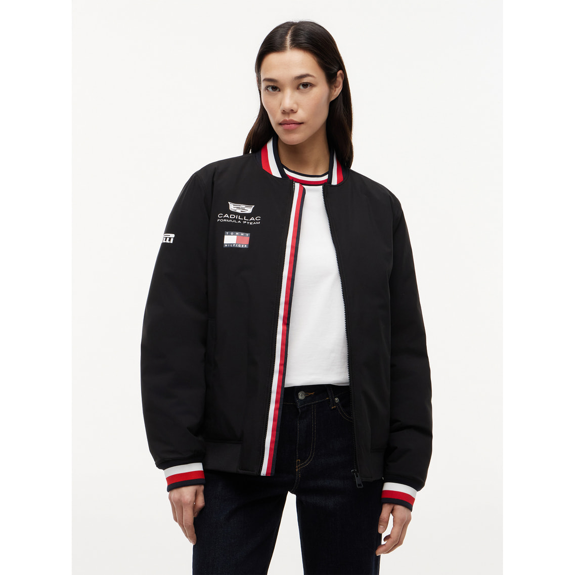 Tommy x Cadillac F1 Team レプリカスタジアムジャンパー | トミー