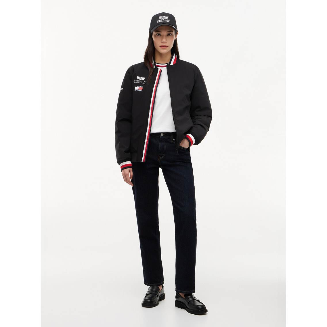 Tommy x Cadillac F1 Team レプリカスタジアムジャンパー | トミー