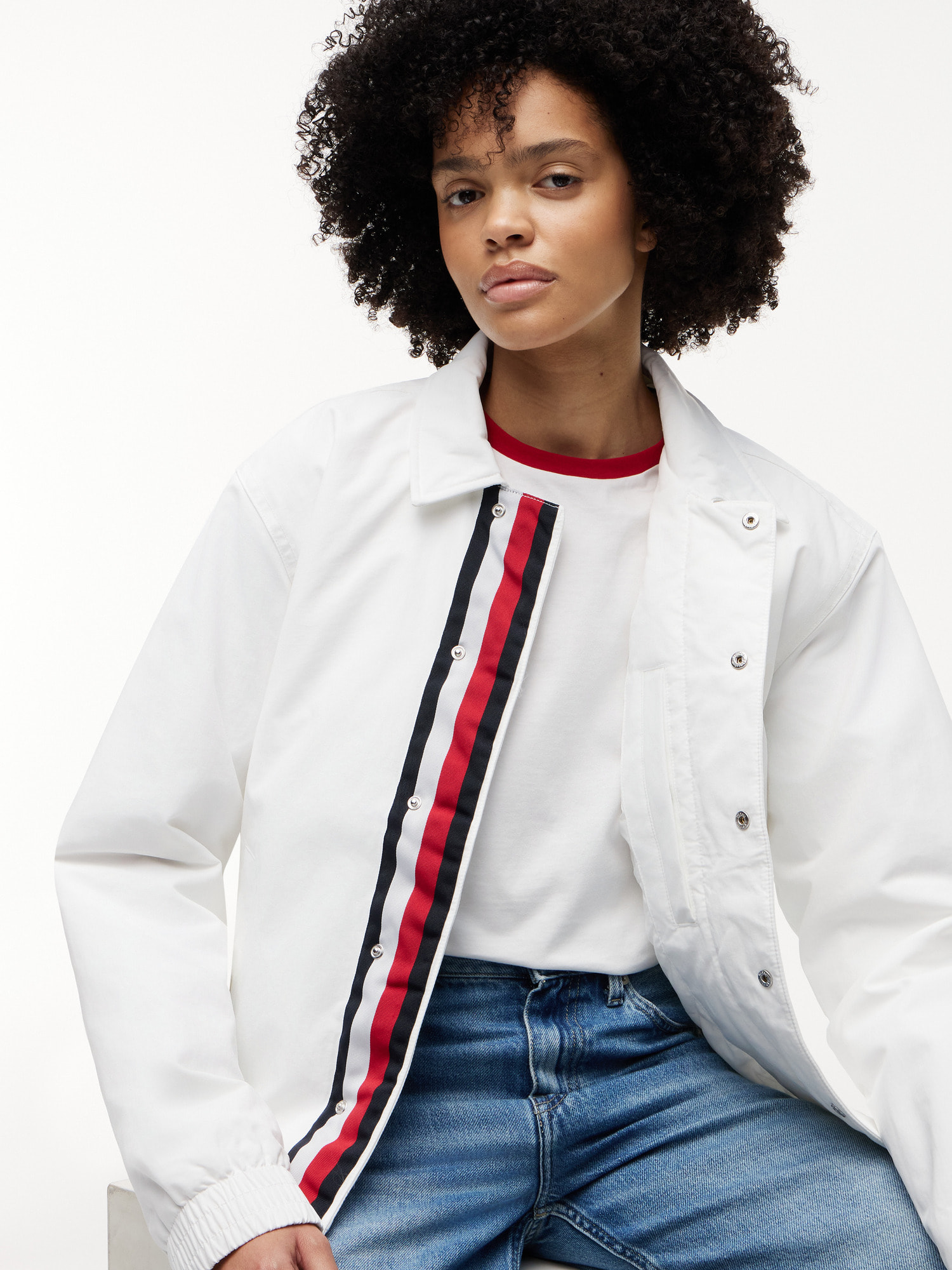 Tommy x Cadillac F1 Team コーチジャケット | トミー ヒルフィガー