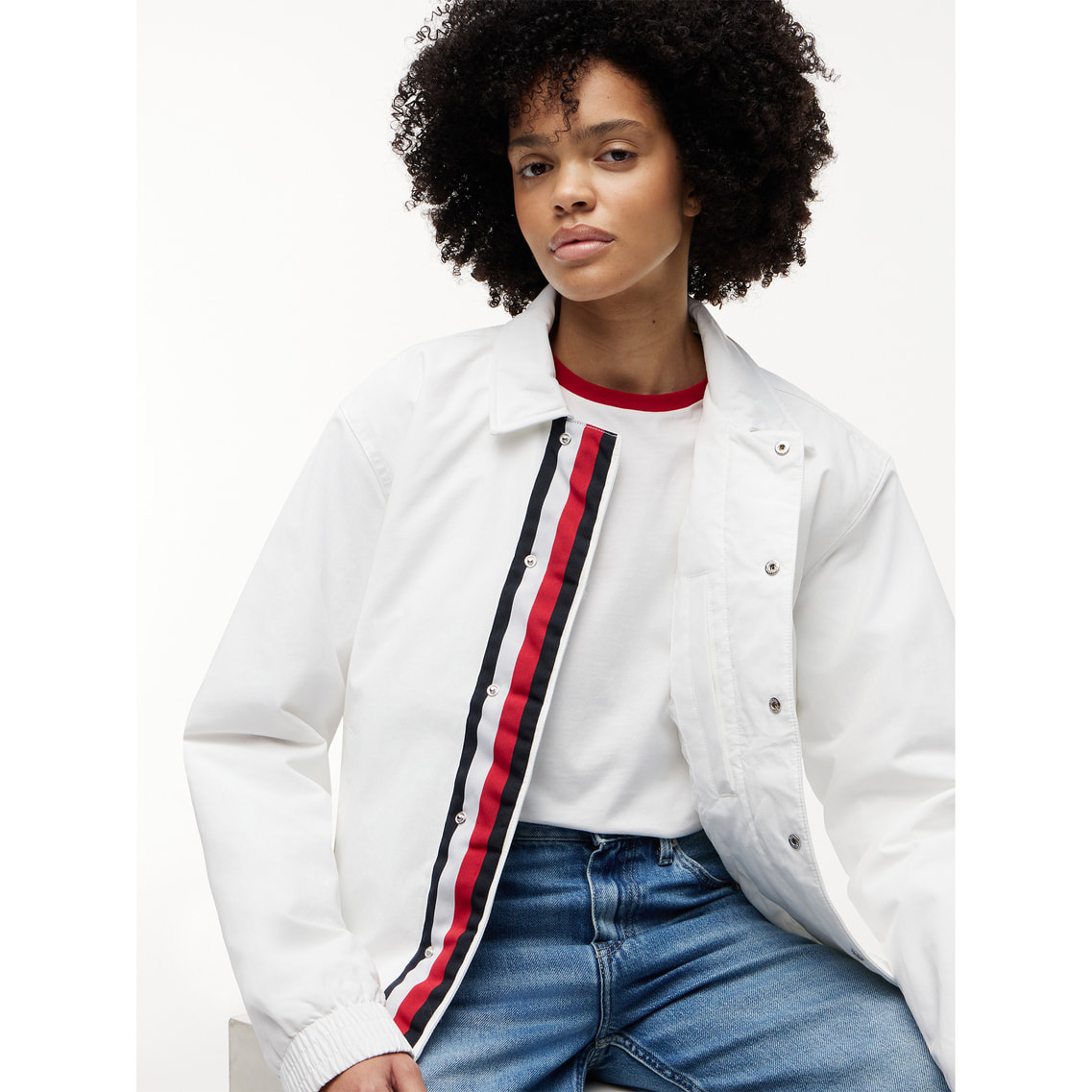 Tommy x Cadillac F1 Team コーチジャケット | トミー ヒルフィガー