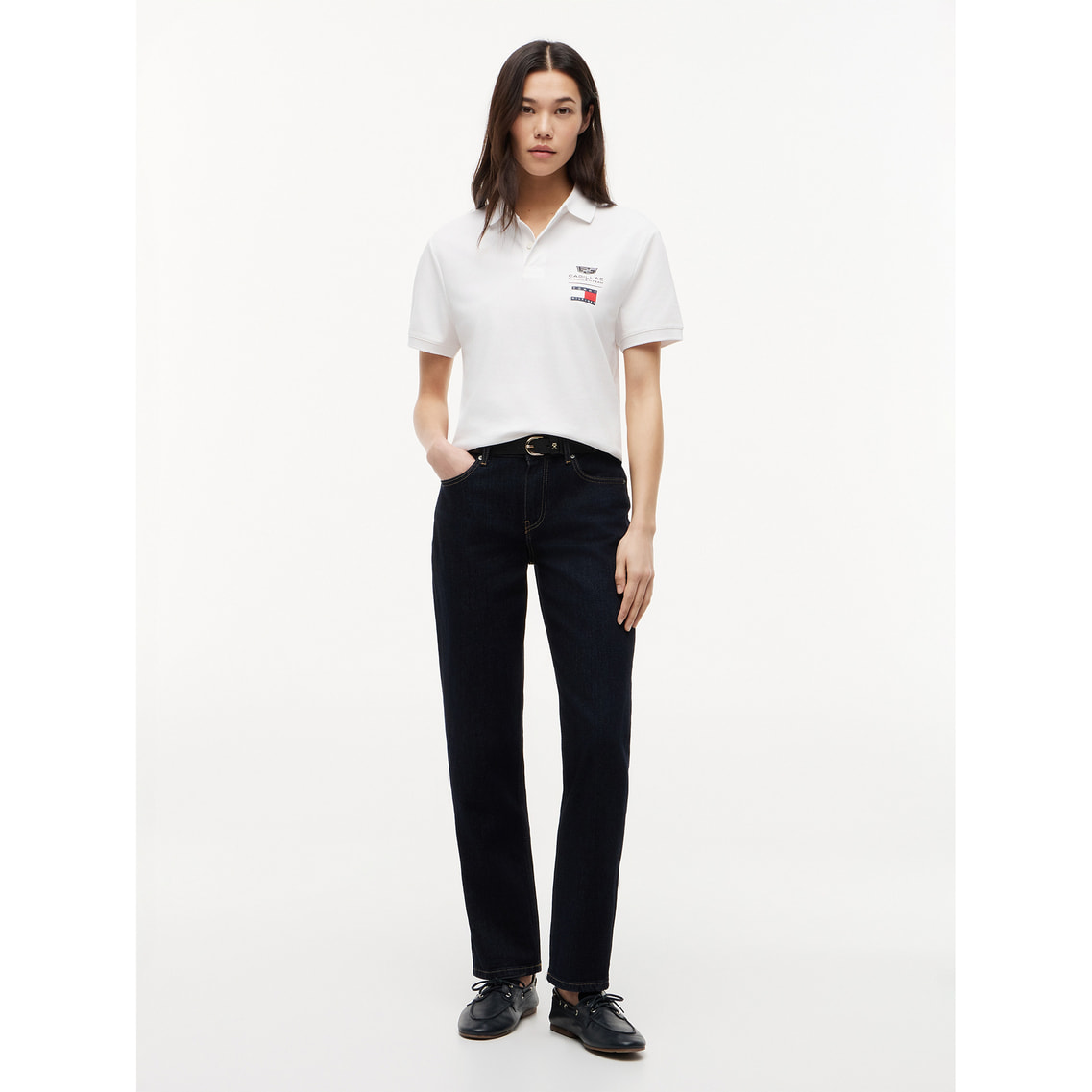 Tommy x Cadillac F1 Team ロゴポロシャツ | トミー ヒルフィガー