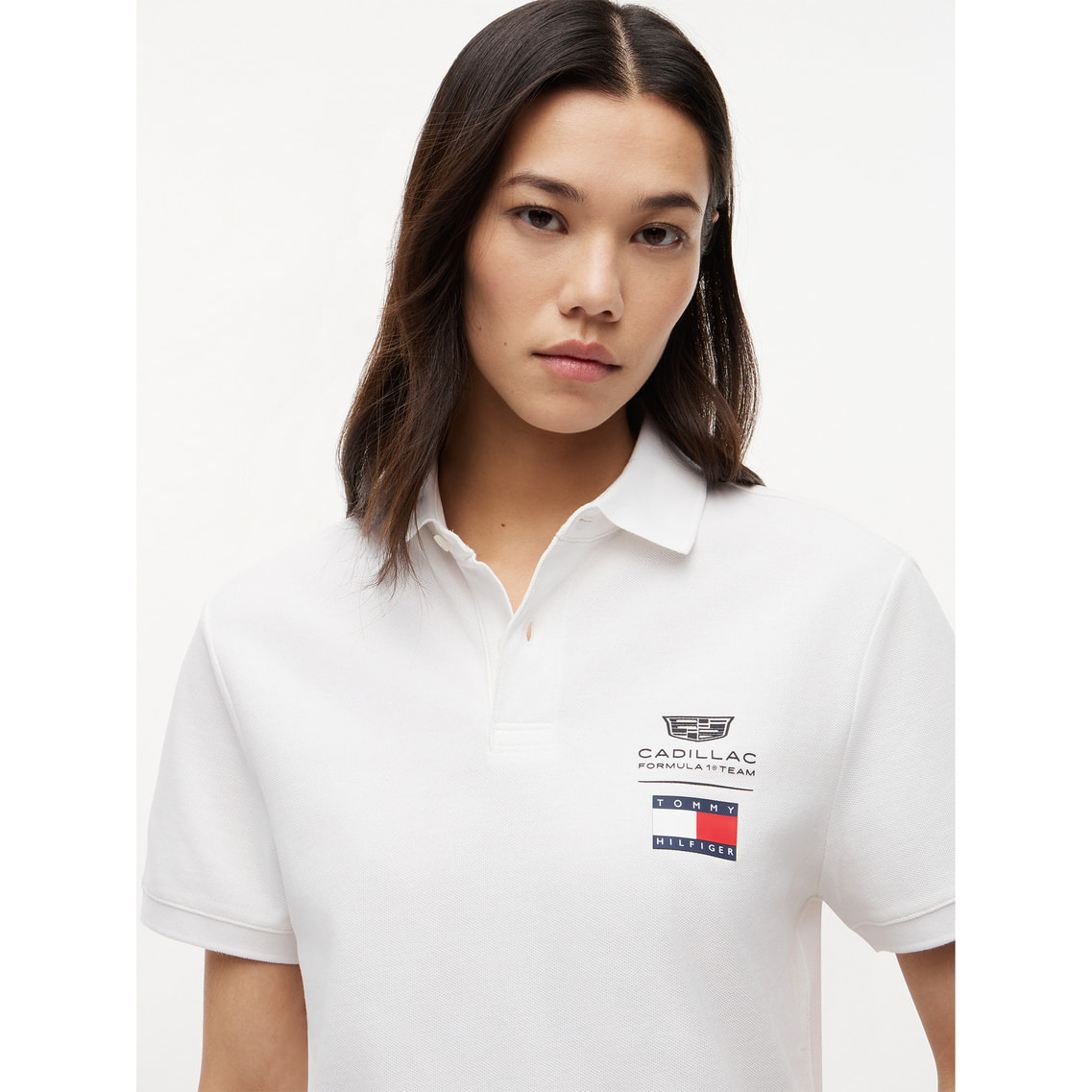 Tommy x Cadillac F1 Team ロゴポロシャツ | トミー ヒルフィガー