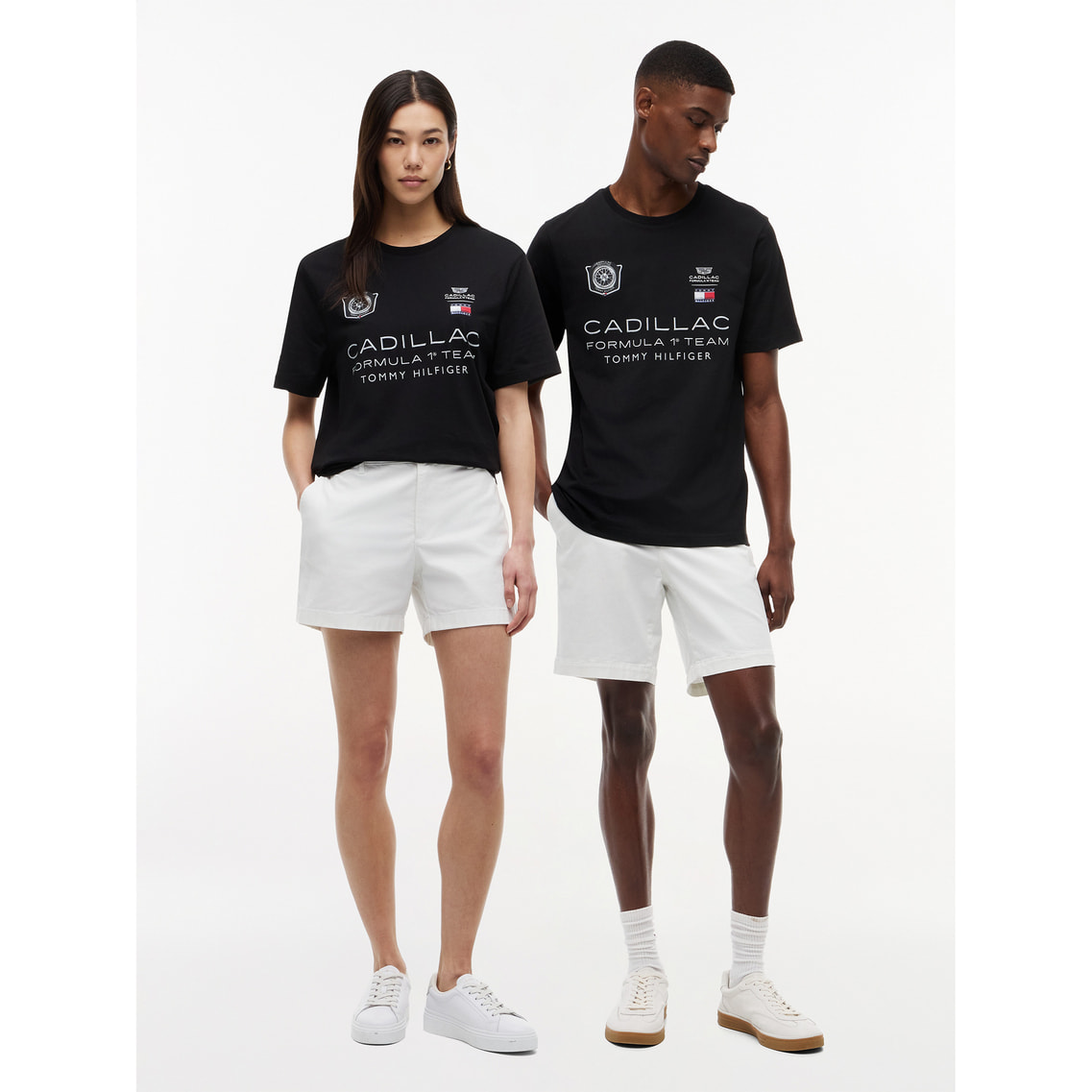 トミーヒルフィガー×キャデラックF1 レーシンググラフィックTシャツ