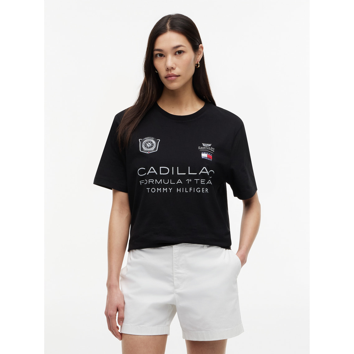 トミーヒルフィガー×キャデラックF1 レーシンググラフィックTシャツ