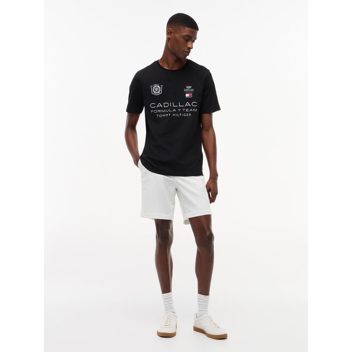 トミーヒルフィガー×キャデラックF1 レーシンググラフィックTシャツ