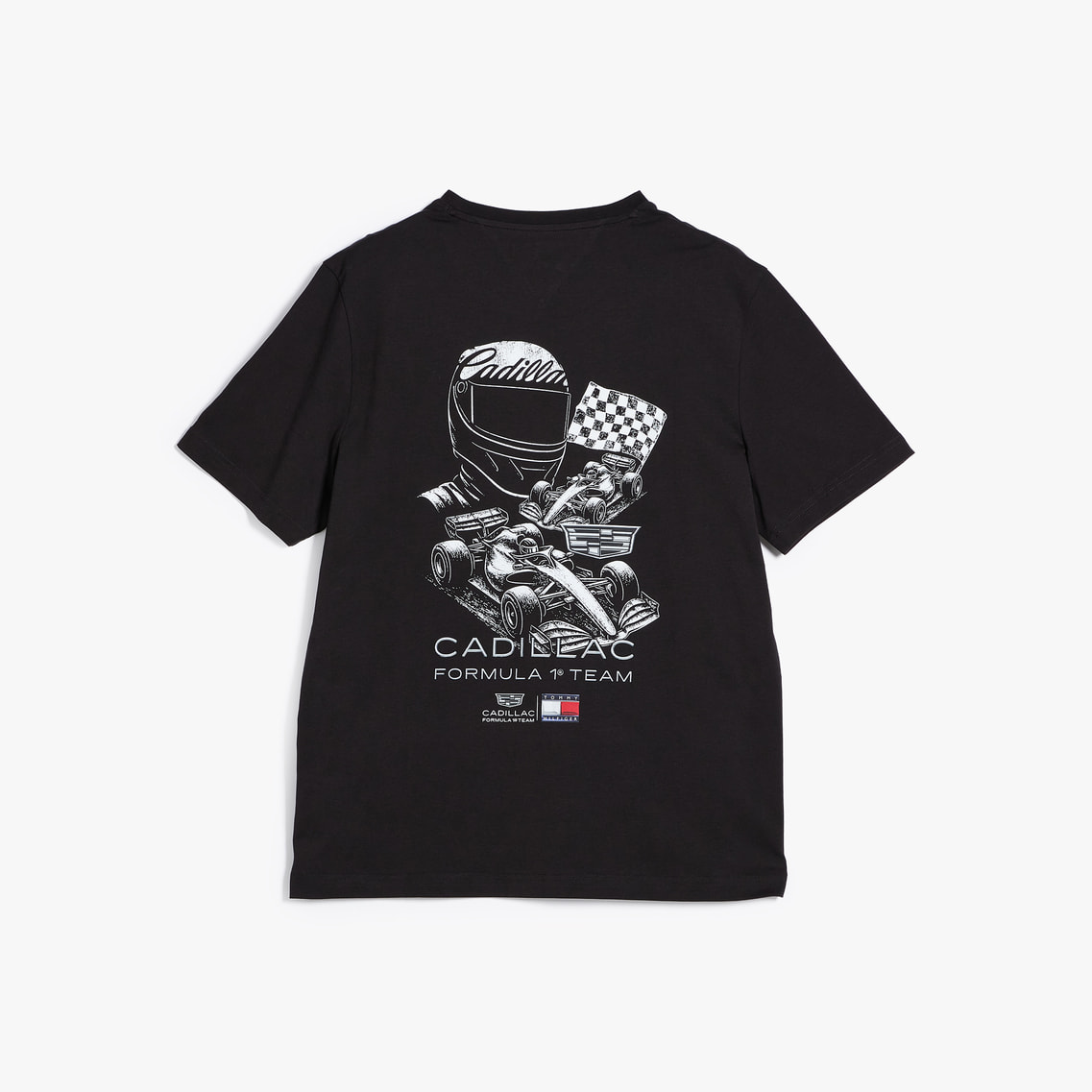トミーヒルフィガー×キャデラックF1 レーシンググラフィックTシャツ