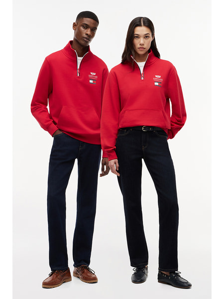 トミーヒルフィガー   パーカー　ビックサイズ TOMMY HILFIGER トミーヒルフィガー ロゴプリント プルオーバー