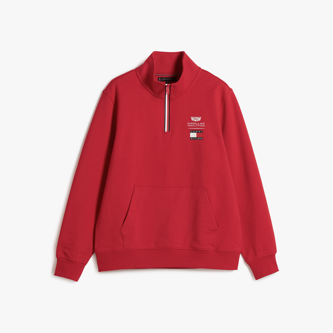 Tommy X Cadillac F1 Team ロゴハーフジッププルオーバー | トミー