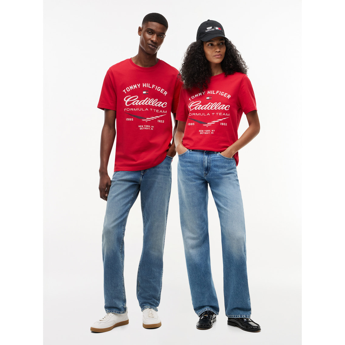 値下げ！トミーヒルフィガー　 赤　L TOMMY HILFIGER（ナイロンジャケット ・ レッド/赤色系）のフリマ