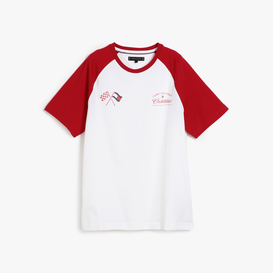 Tommy x Cadillac F1 Team バーシティラグランTシャツ | トミー
