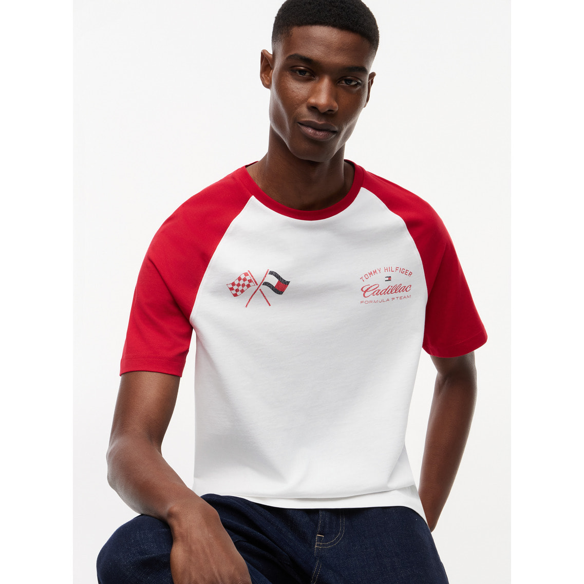 TH X CF1 バーシティラグランTシャツ | トミー ヒルフィガー | トミー