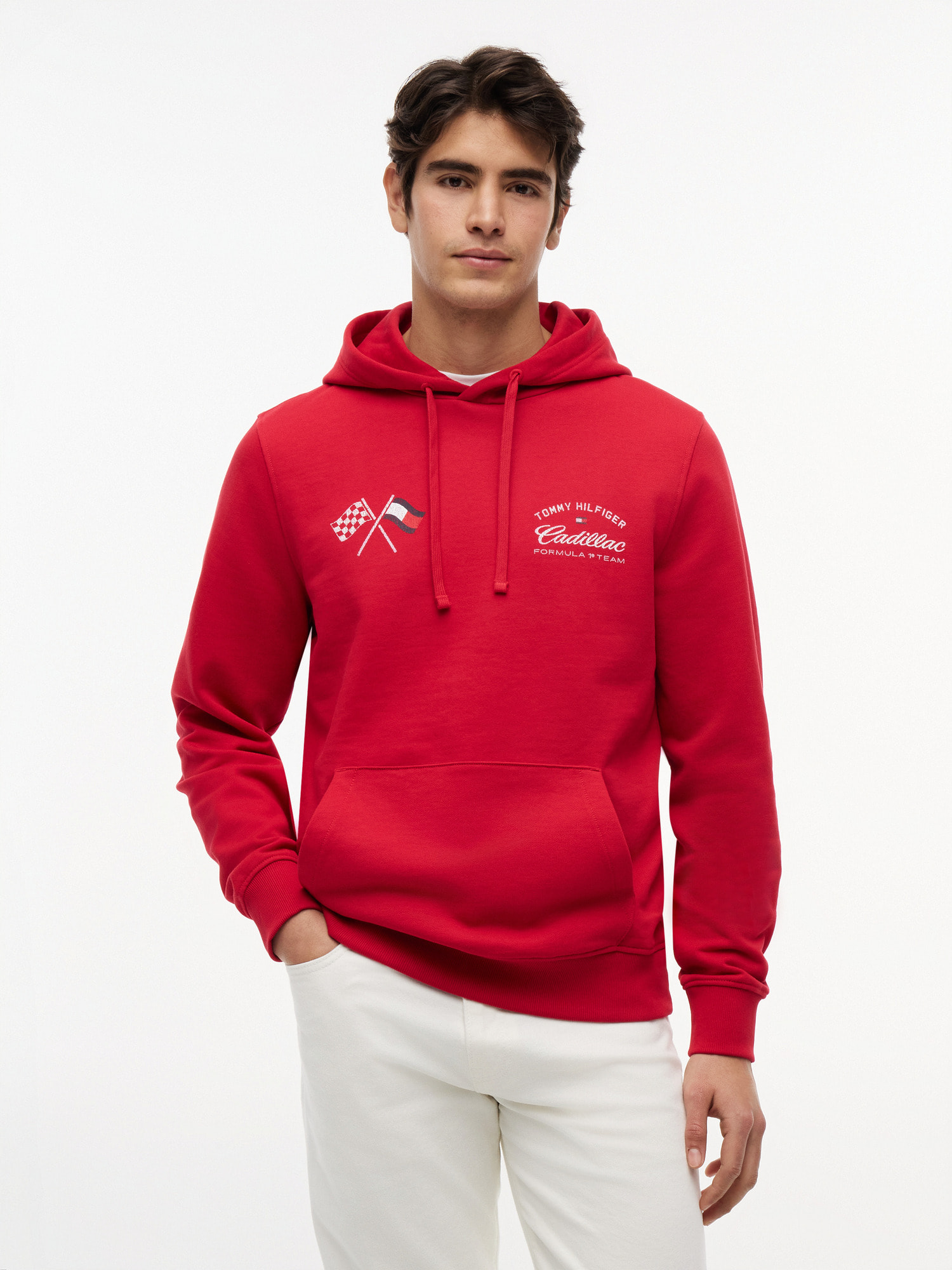 Tommy x Cadillac F1 Team グラフィックパーカー | トミー