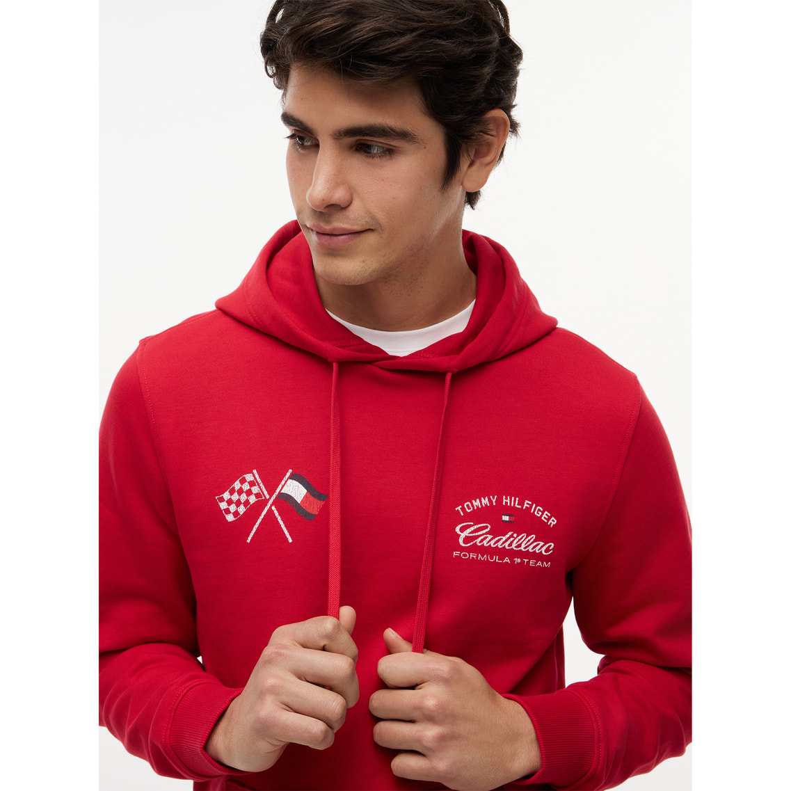Tommy x Cadillac F1 Team グラフィックパーカー | トミー