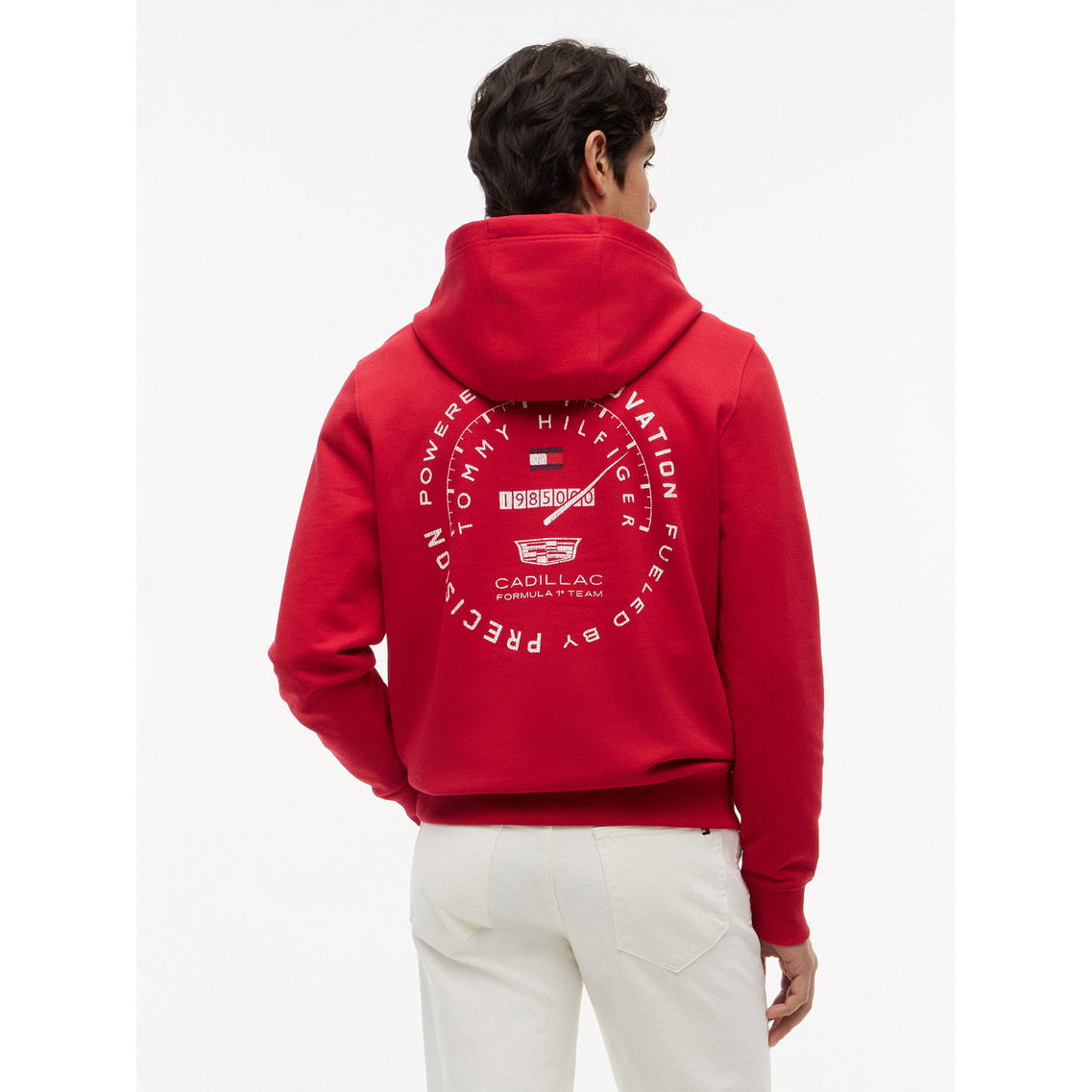Tommy x Cadillac F1 Team グラフィックパーカー | トミー