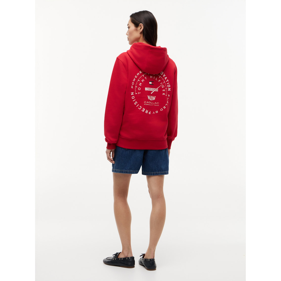 Tommy x Cadillac F1 Team グラフィックパーカー | トミー