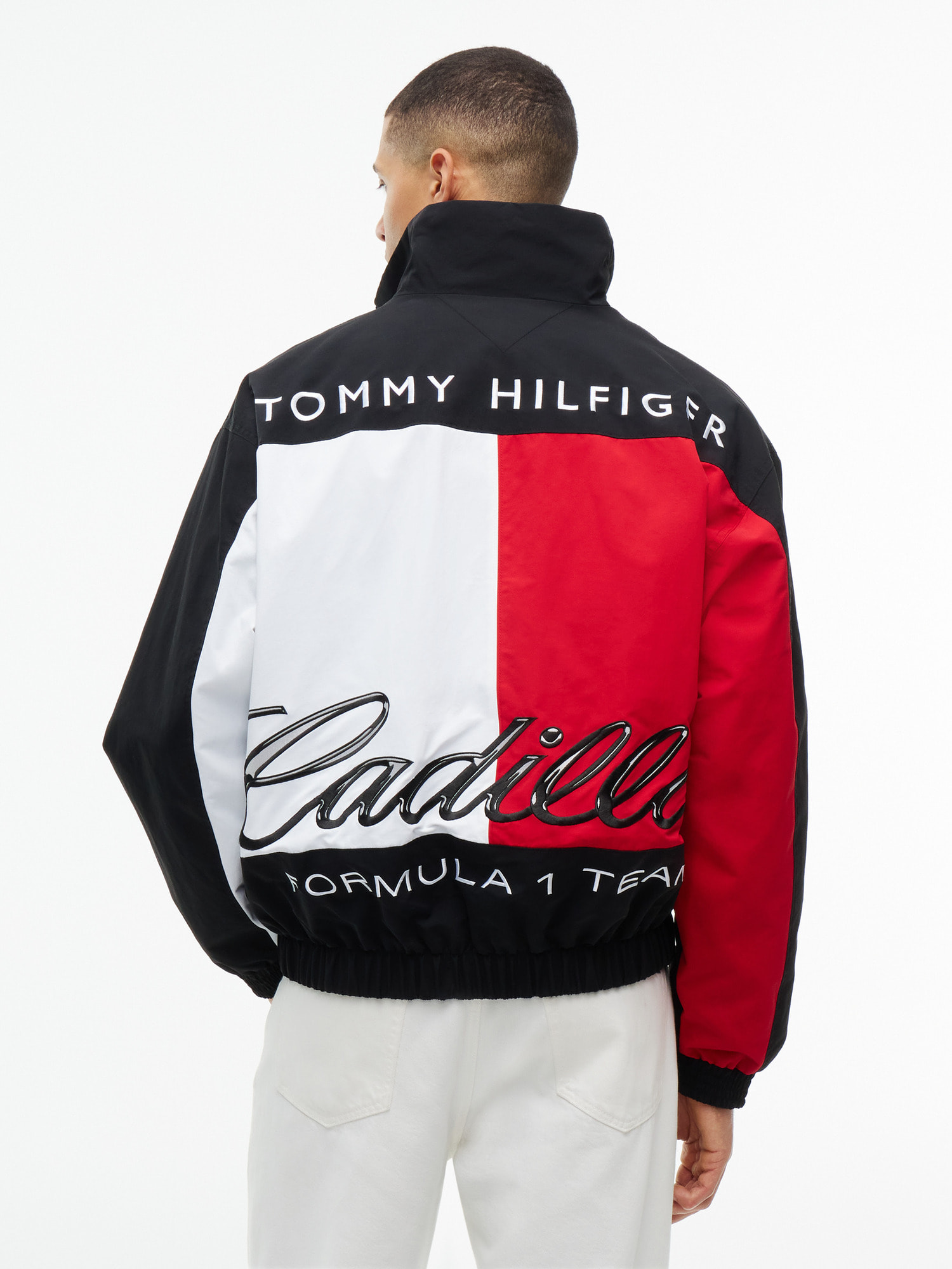トミーヒルフィガー コレクションジャケット Tommy x Cadillac F1 Team フラッグジャケット | トミー ヒルフィガー