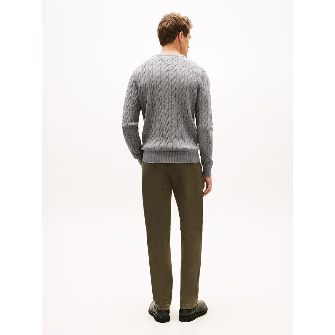 クラシックケーブルクルーネックセーター | トミー ヒルフィガー