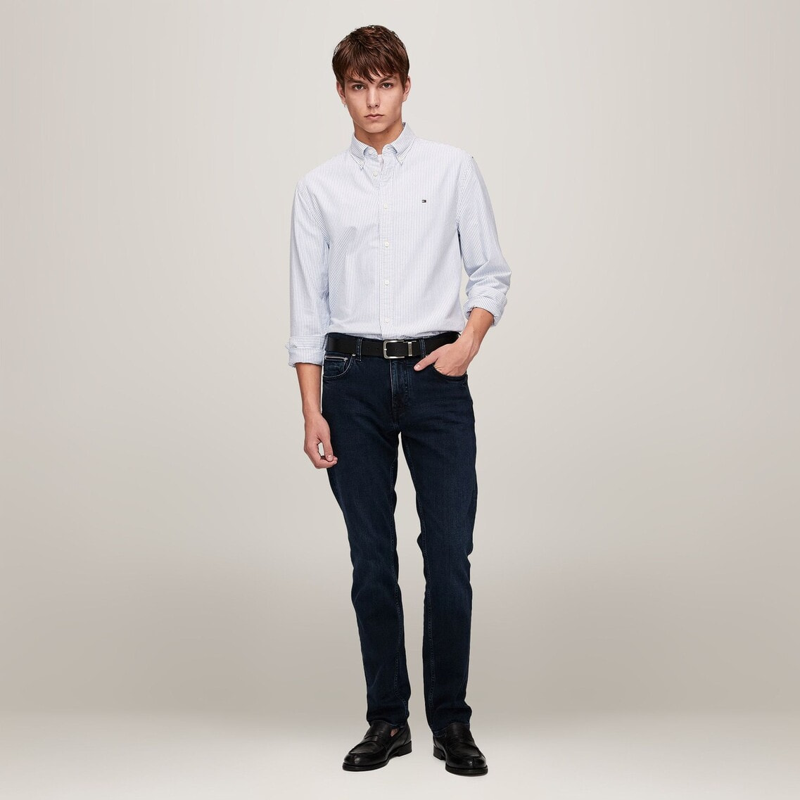 黒 ストレートデニム 33x30 Black Bear Brand - Indigo Cowboy Jeans — Black Bear Brand