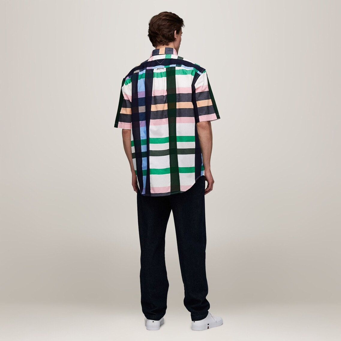 ポップチェックショートスリーブシャツ | TOMMY HILFIGER | Tommy 