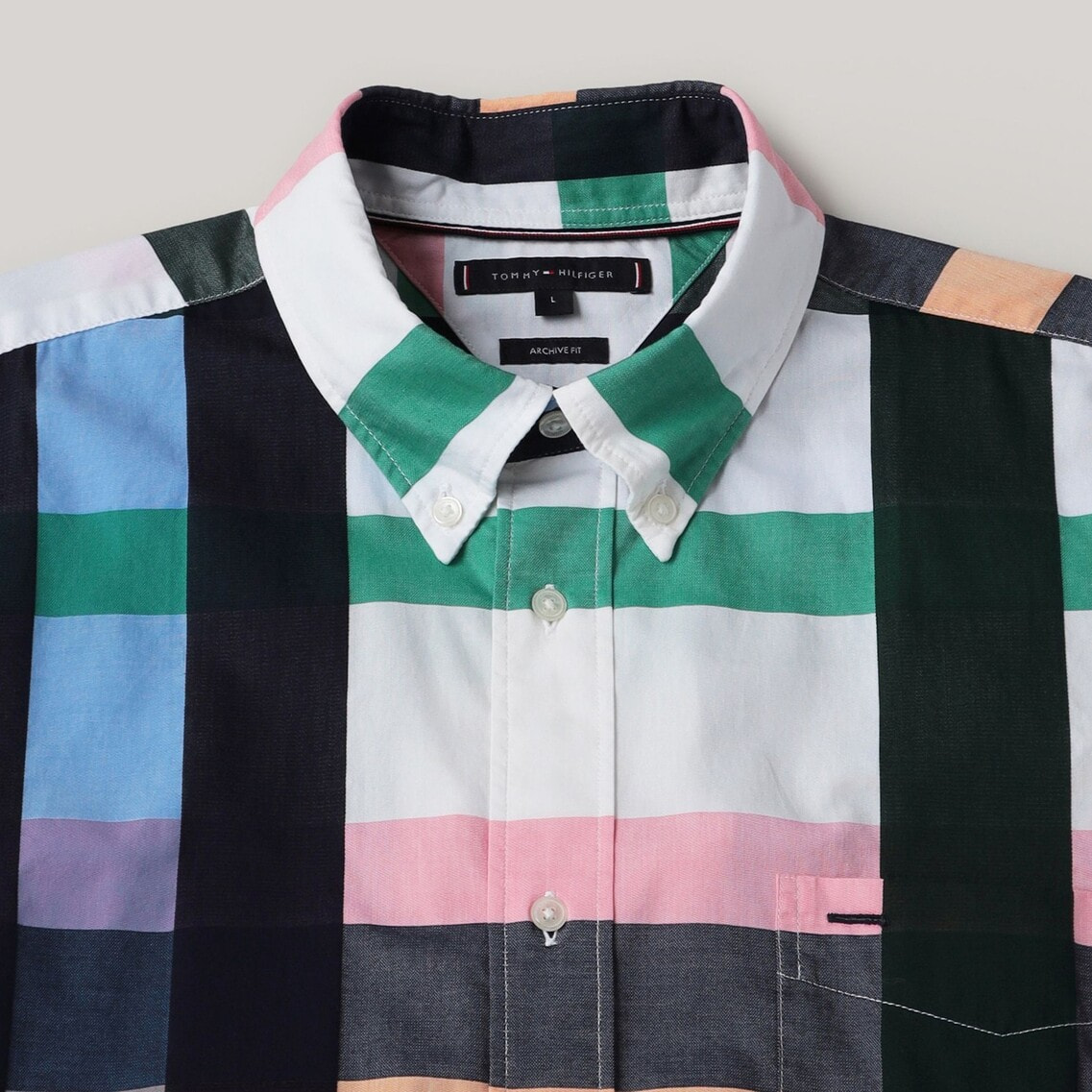 ポップチェックショートスリーブシャツ | TOMMY HILFIGER | Tommy 