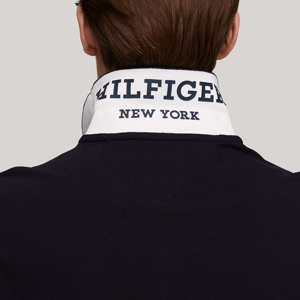 Safari掲載アイテム】モノタイプアンダーカラーレギュラーポロシャツ  