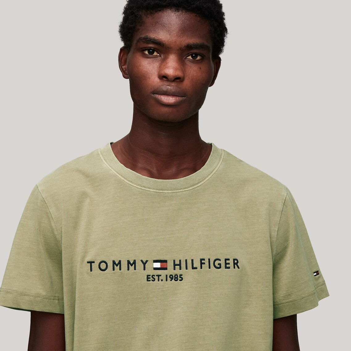 ガーメントダイトミーロゴTシャツ | TOMMY HILFIGER | Tommy Hilfiger 