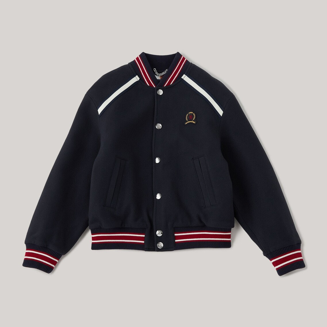 TOMMY HILFIGER COLLECTION ツイルウールバーシティジャケット