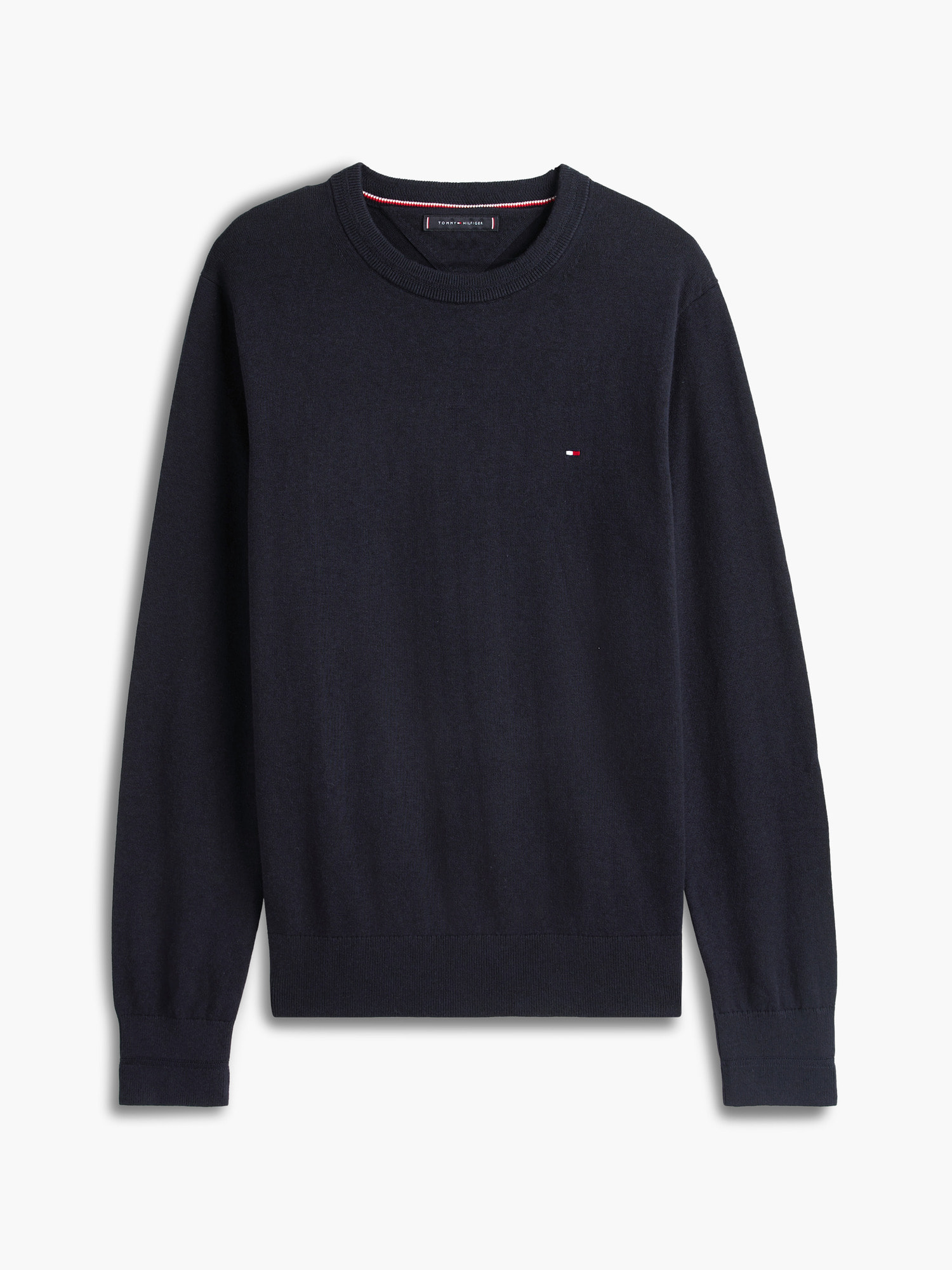 さらに10％ off】コットンシルクブレンドクルーネックニット | トミー 