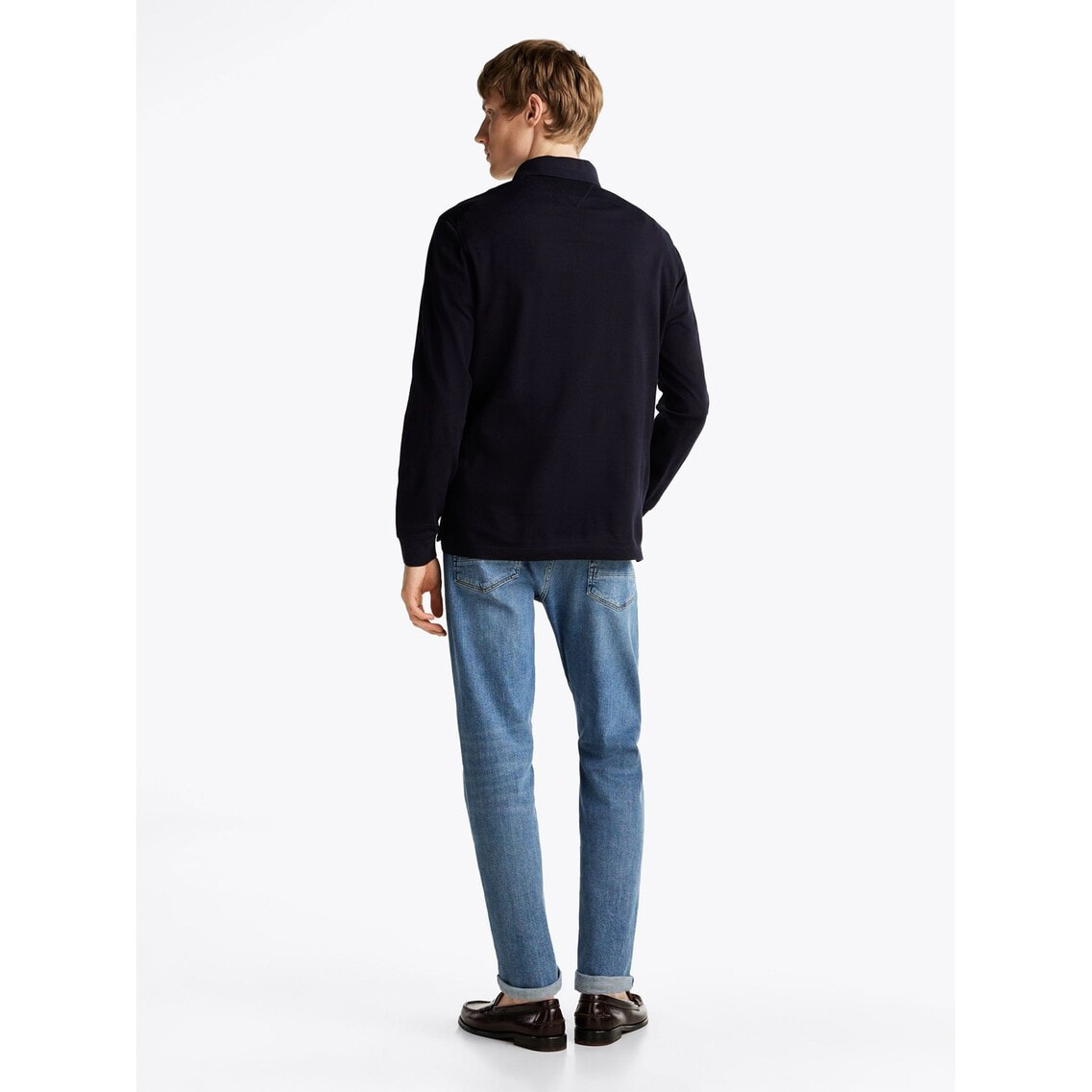 2点10% off対象】ロングスリーブラガーポロシャツ | トミー
