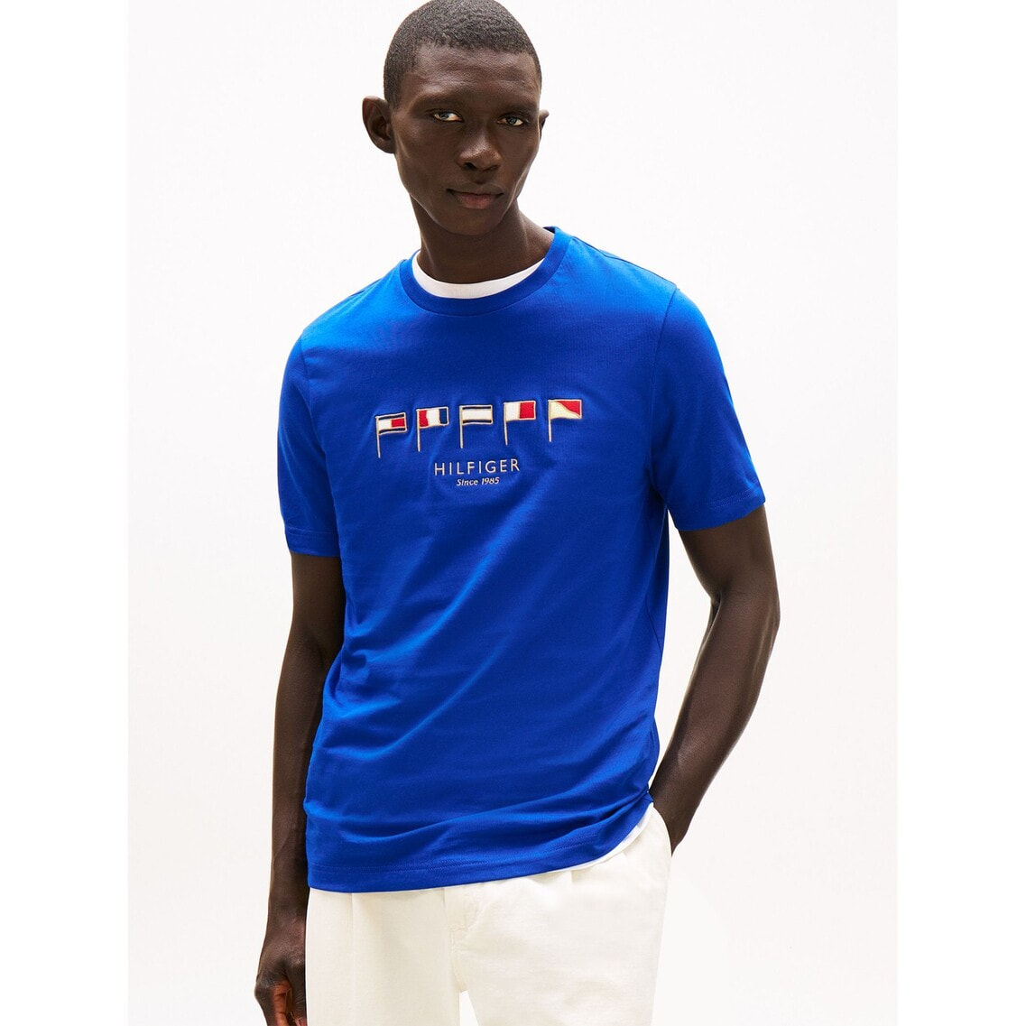 2点でさらに10％OFF】ヒルフィガーフラッグセーリングTシャツ