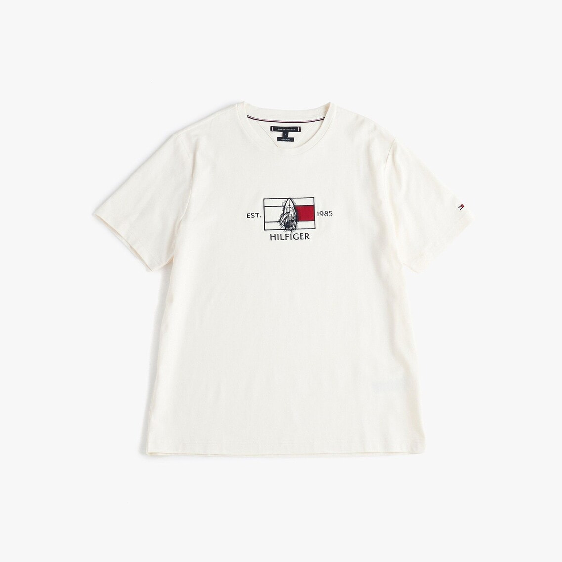 10% off 対象】ヒルフィガーフラッグセーリングTシャツ | トミー