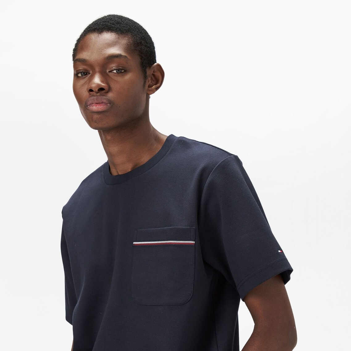 2点でさらに10％OFF】ピケポケットTシャツ | トミー