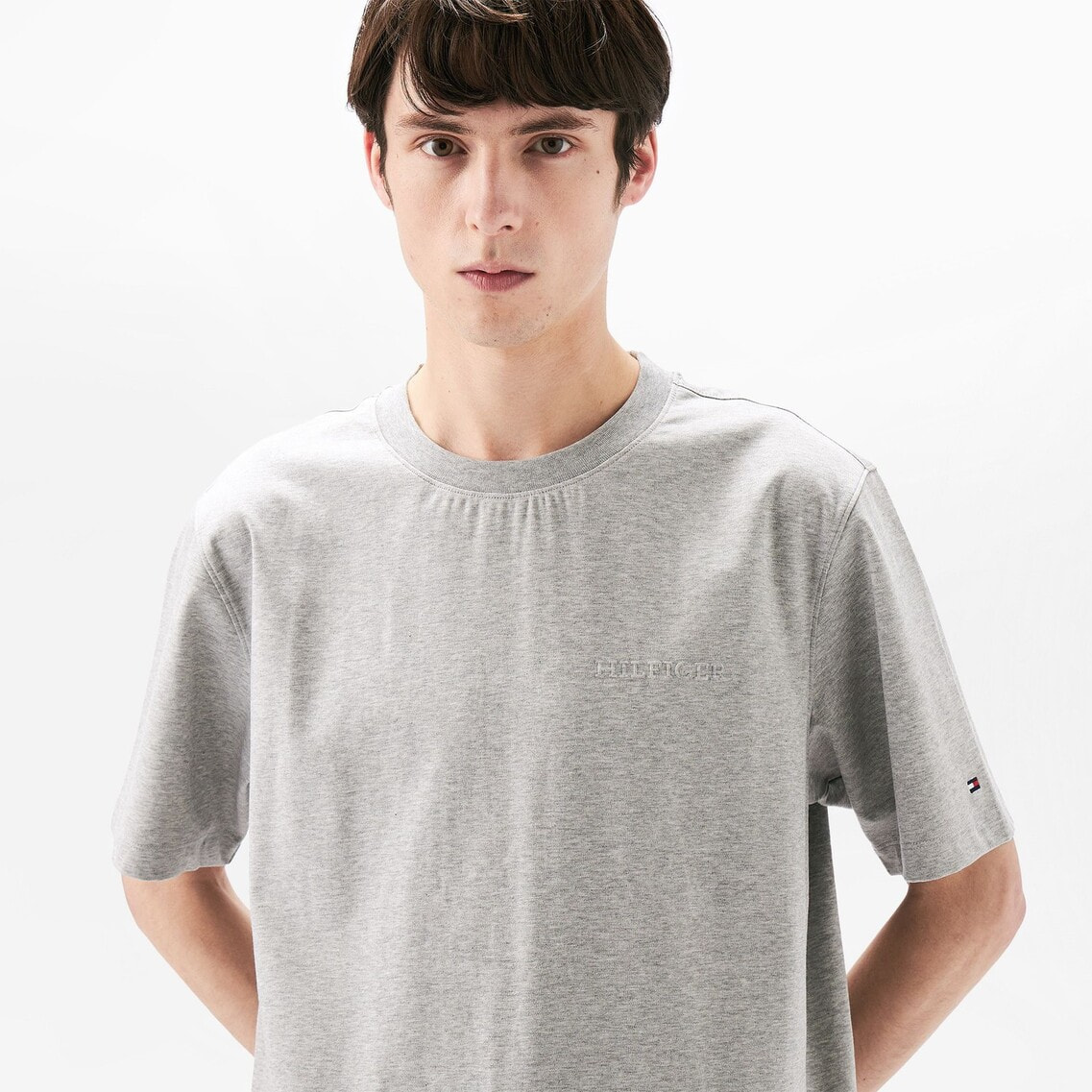 インターロックエンボスTシャツ | トミー ヒルフィガー | トミー