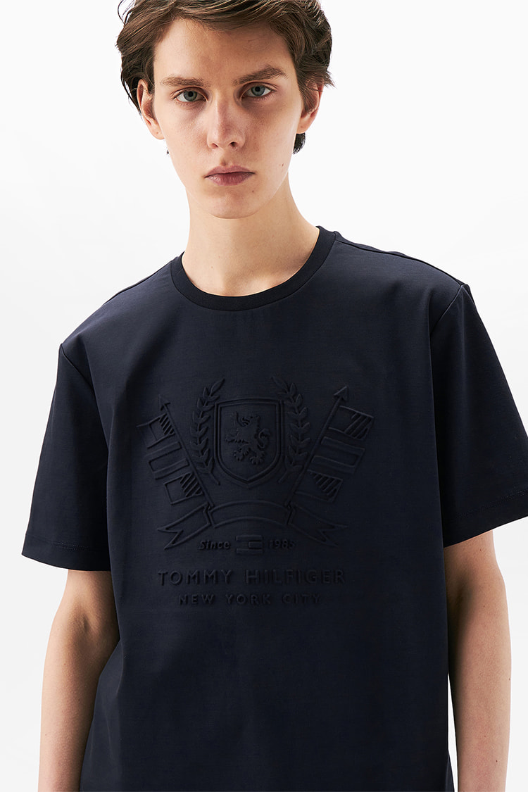 即発送   トミーヒルフィガー Tシャツ TOMMY HILFIGER tシャツ 「オンライン限定」「ユニセックス