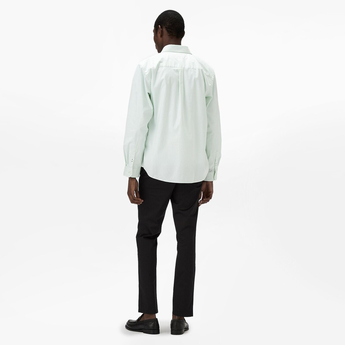 2点でさらに10％OFF】オックスフォードソリッドロングスリーブ